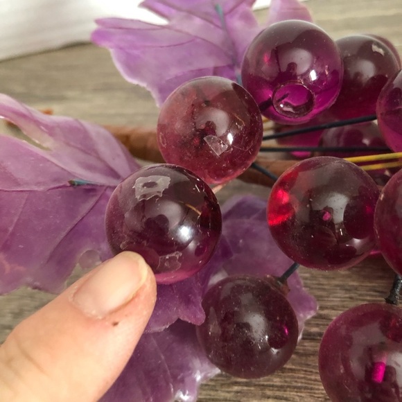 Vtg Lucite Grape Clusters - Picture 7 of 15